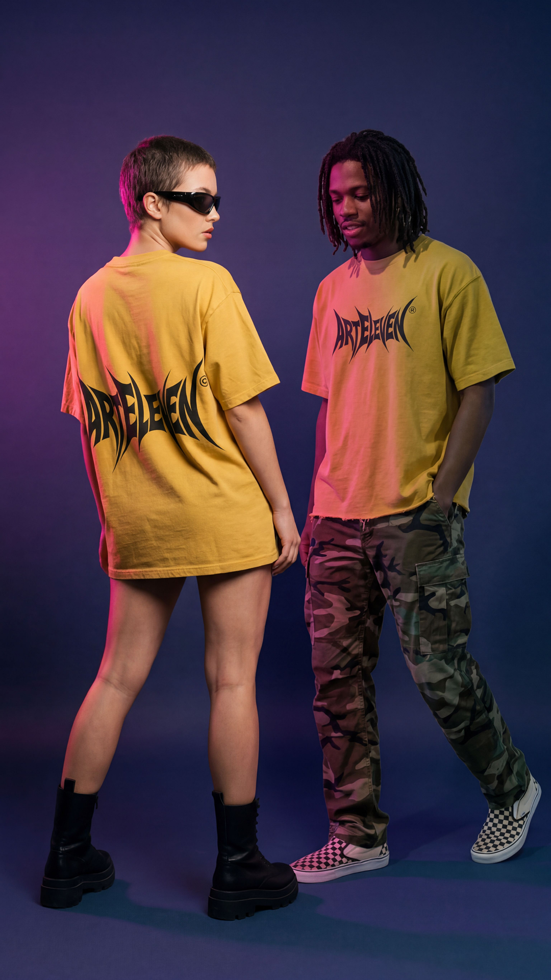 Camiseta oversize "Identidad" 100% algodón de 260 g/m²